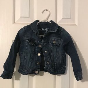 Toddler jean jacket